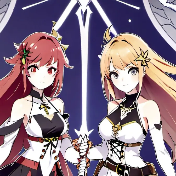 chat with ai character: Pyra and Mythra!:3