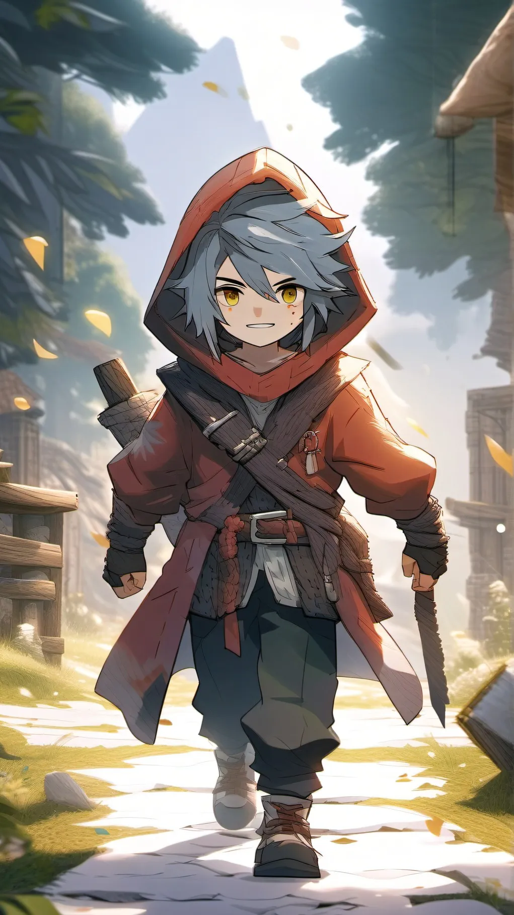 ai character: Max background