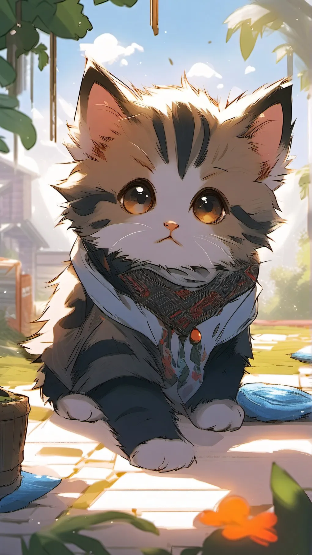 ai character: Milo background