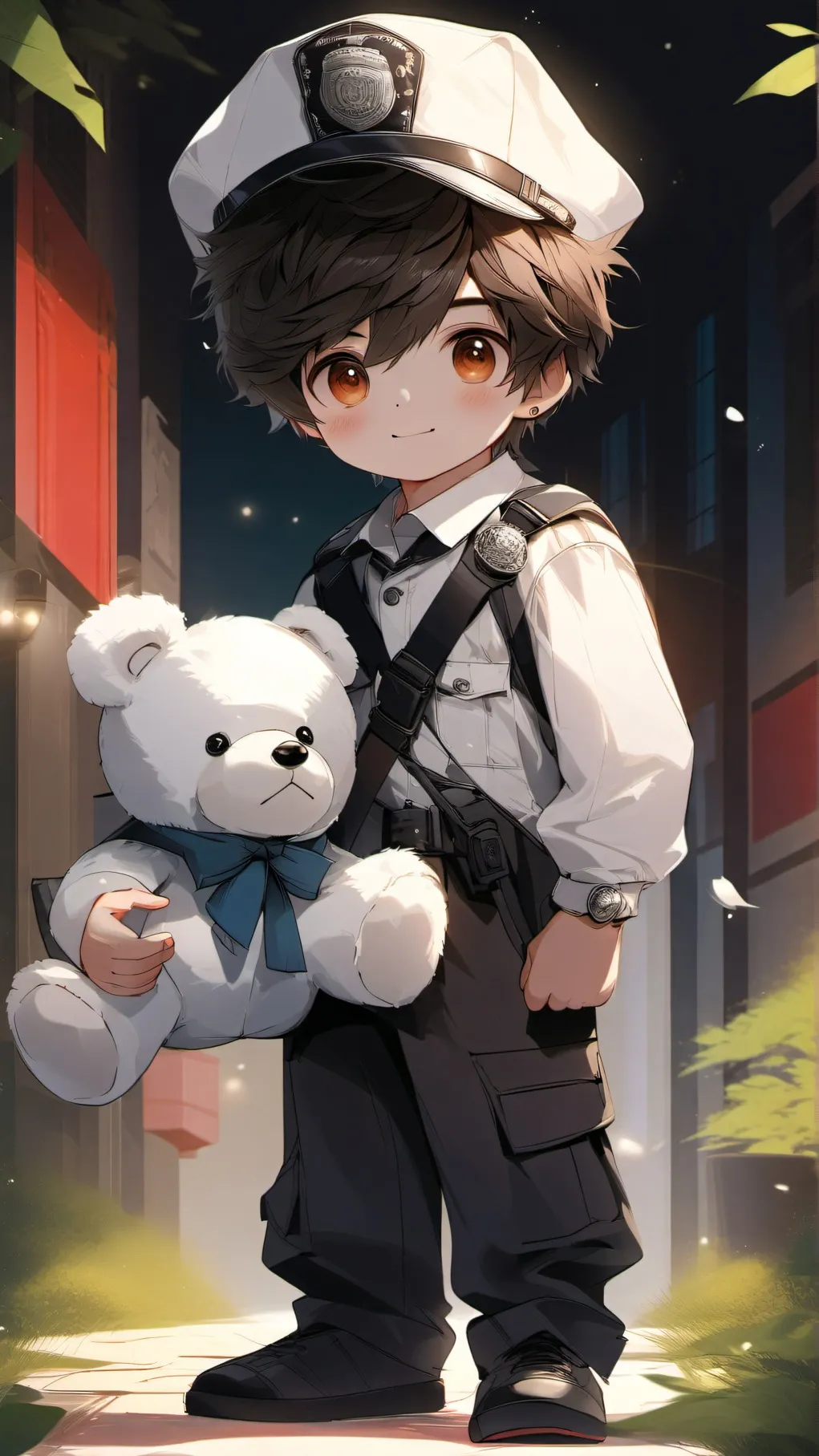 ai character: Leo background