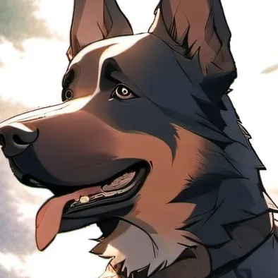 chat with ai character: dad dog