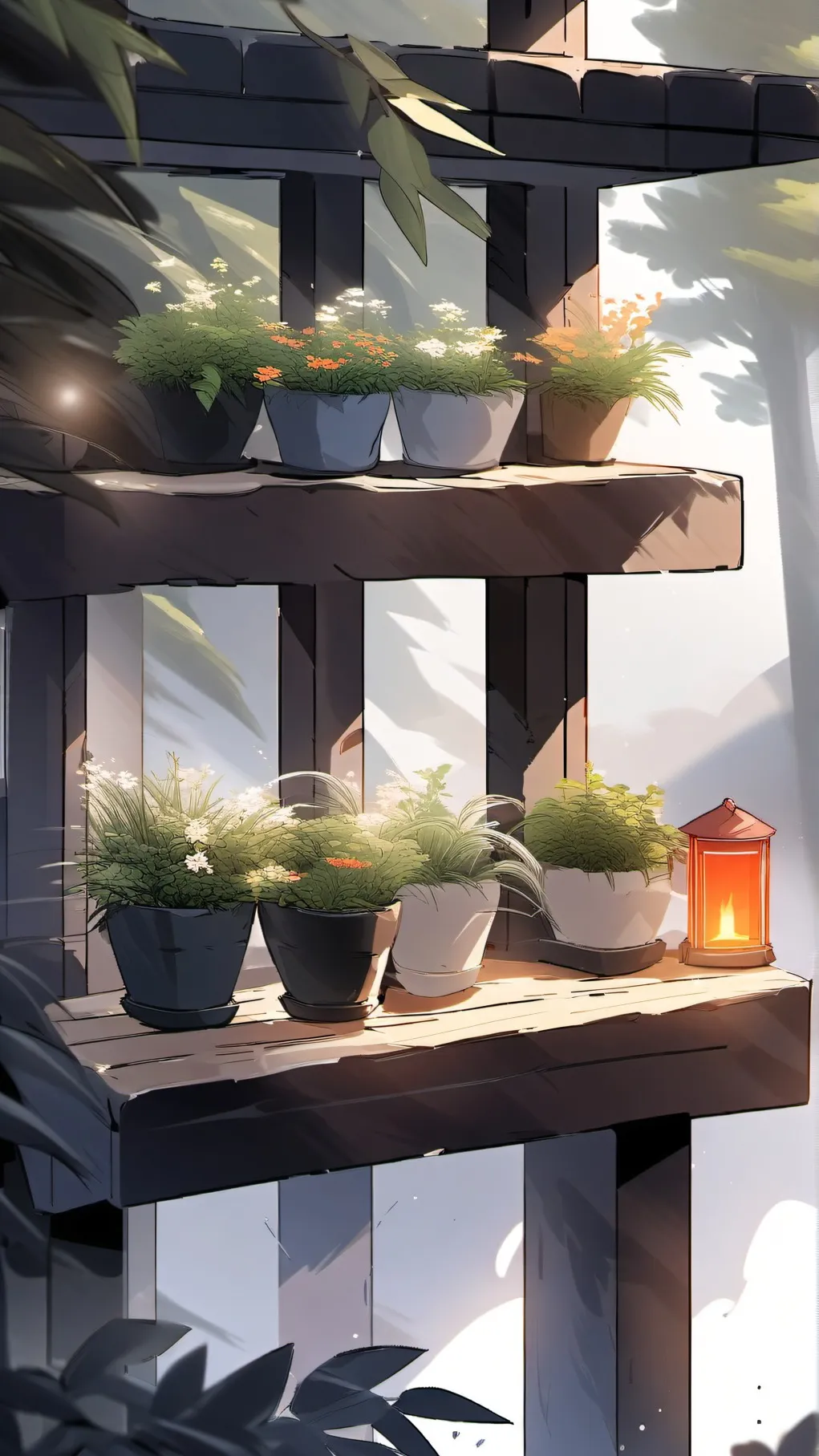 ai character: grow a garden🤑 background