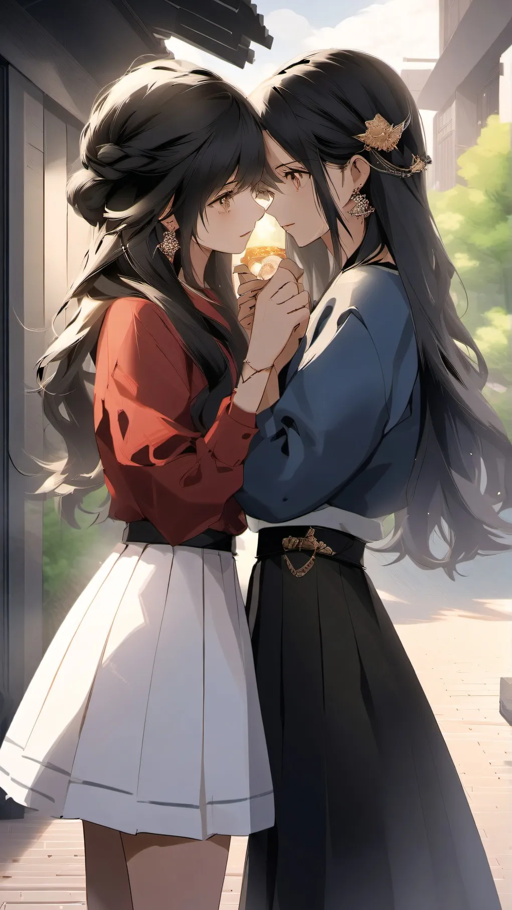 ai character: sarah and jessica background