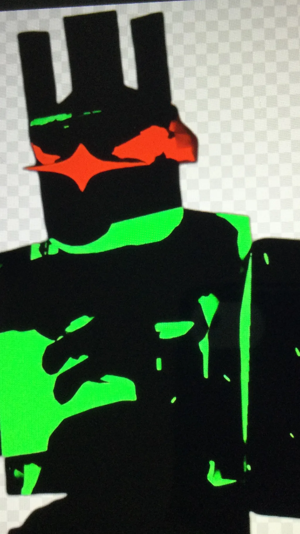 ai character: 1x1x1x1 background