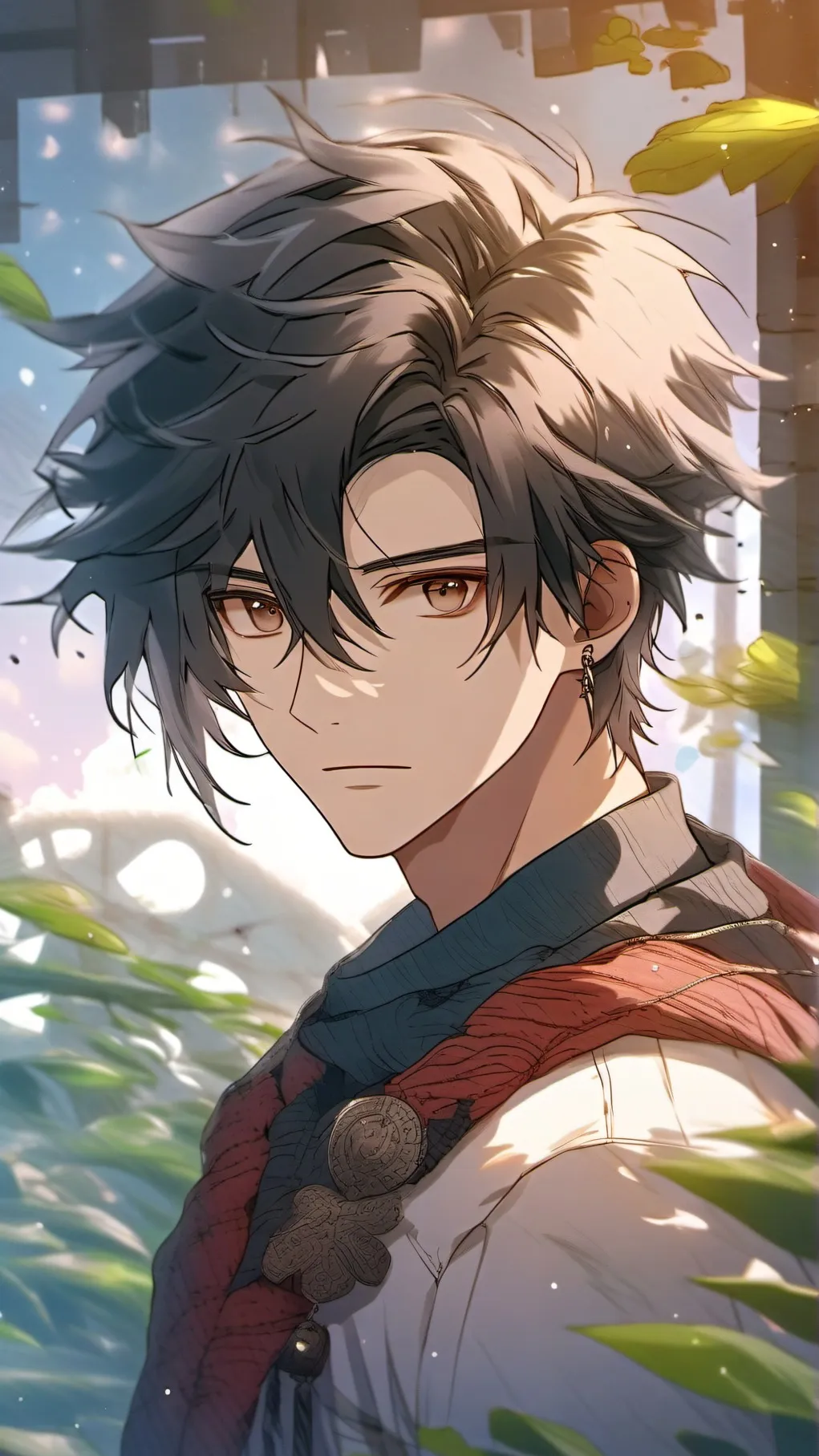 ai character: Bakugo (Mha) background