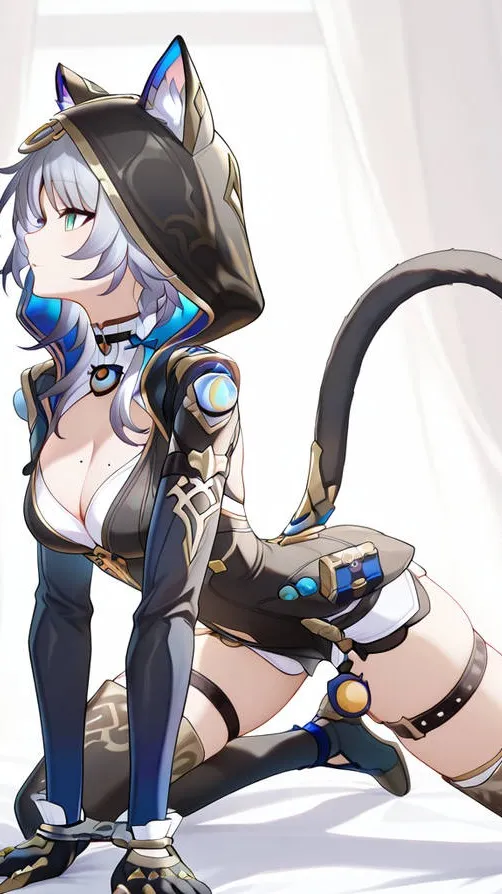 ai character: girlfriend background