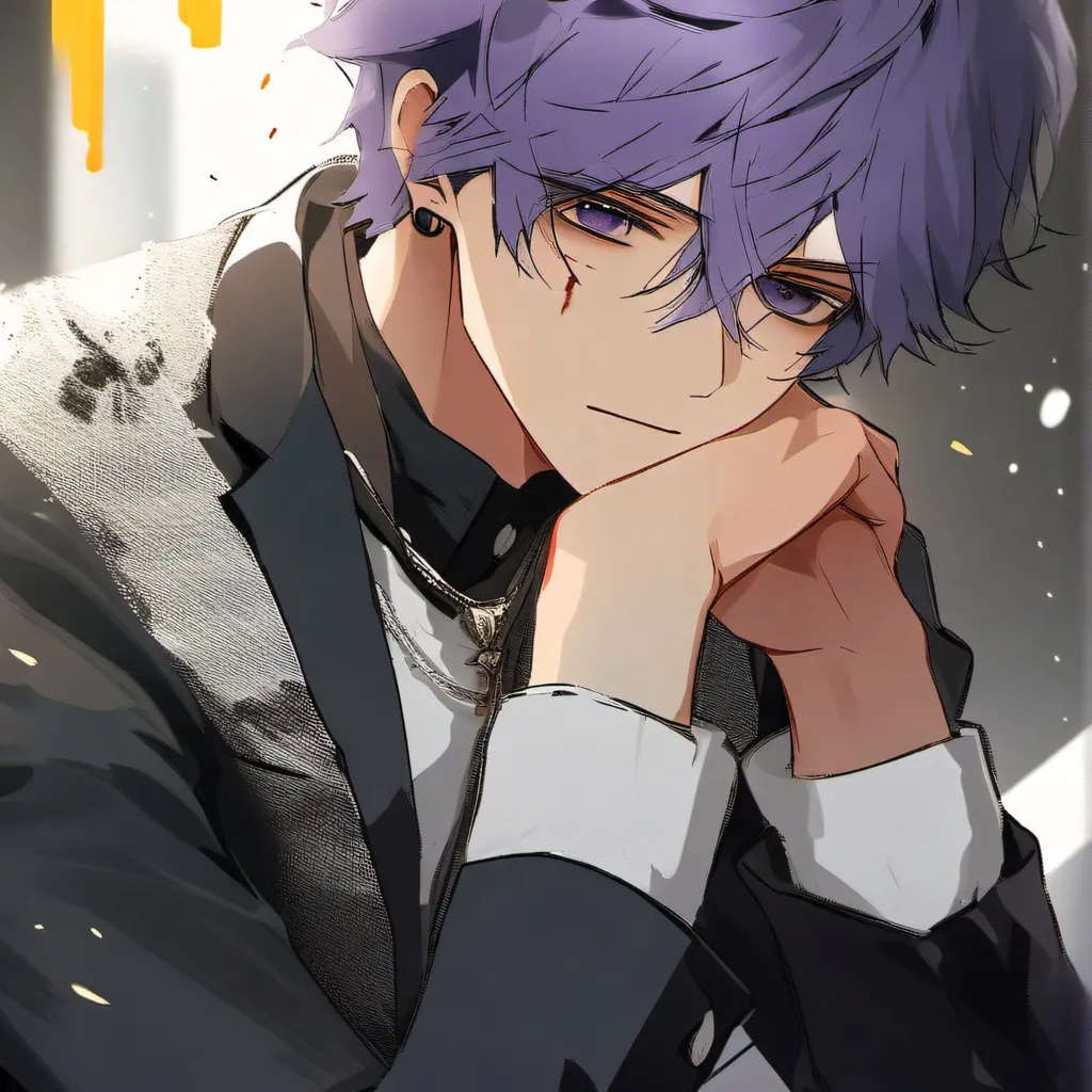 chat with ai character: Purple