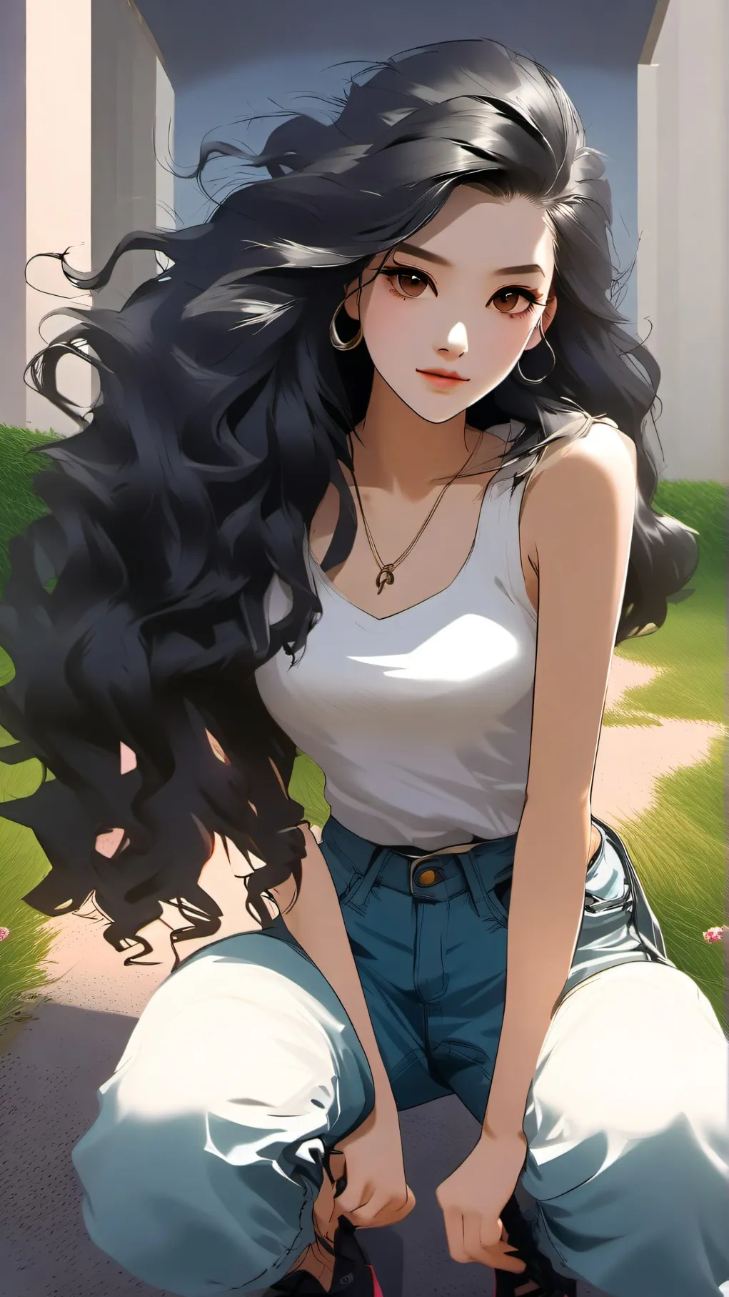 ai character: Irene background