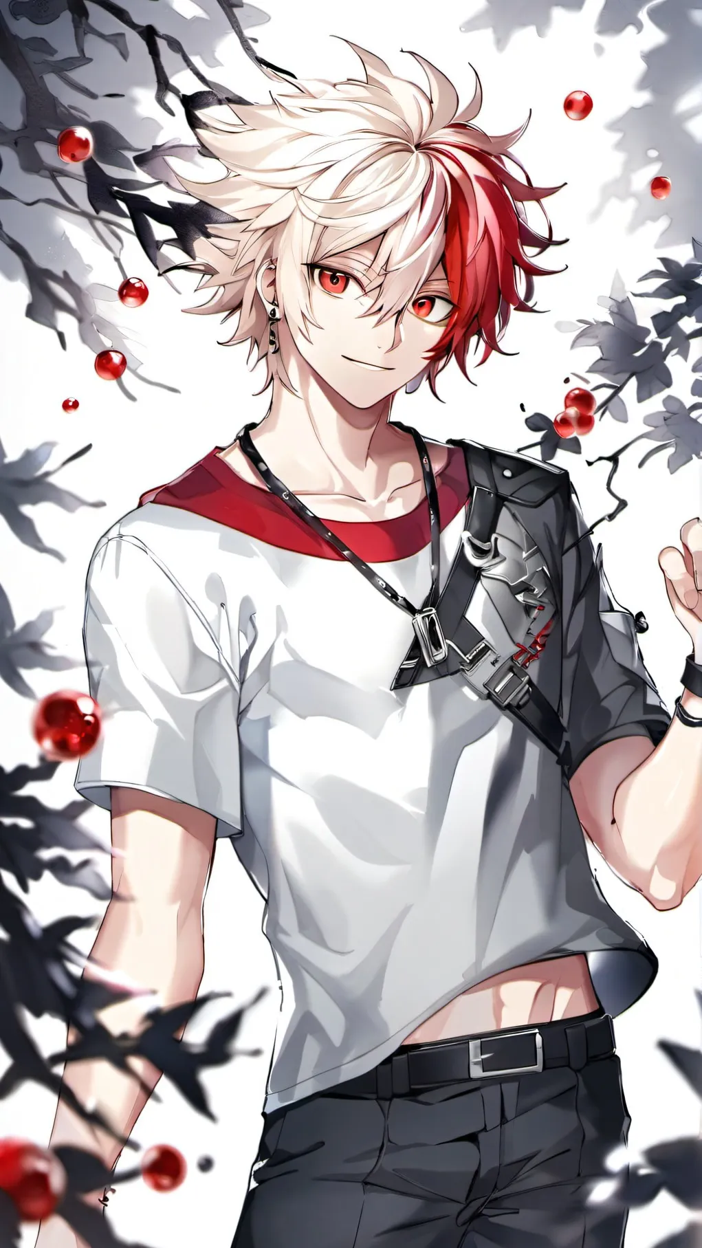 ai character: sleepover with 1a background