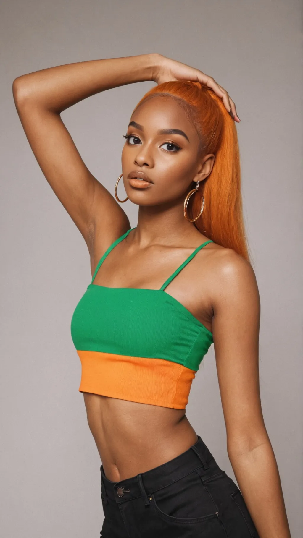 ai character: Ice spice background