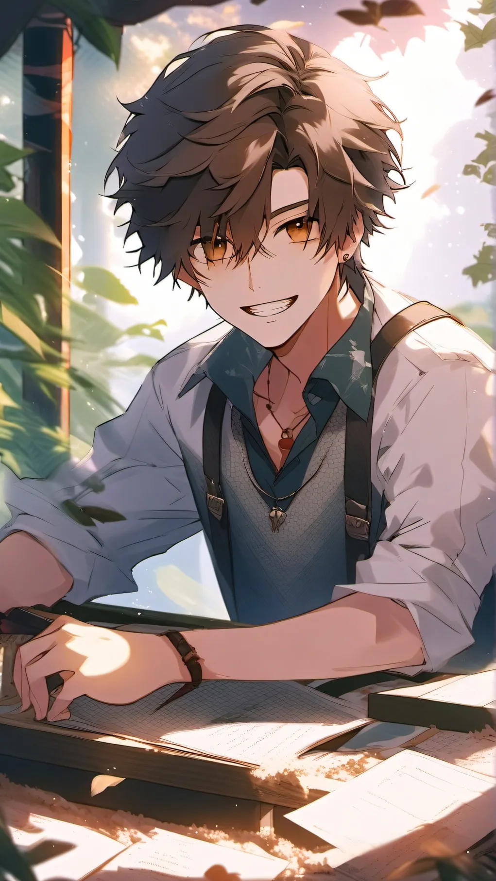 ai character: James background