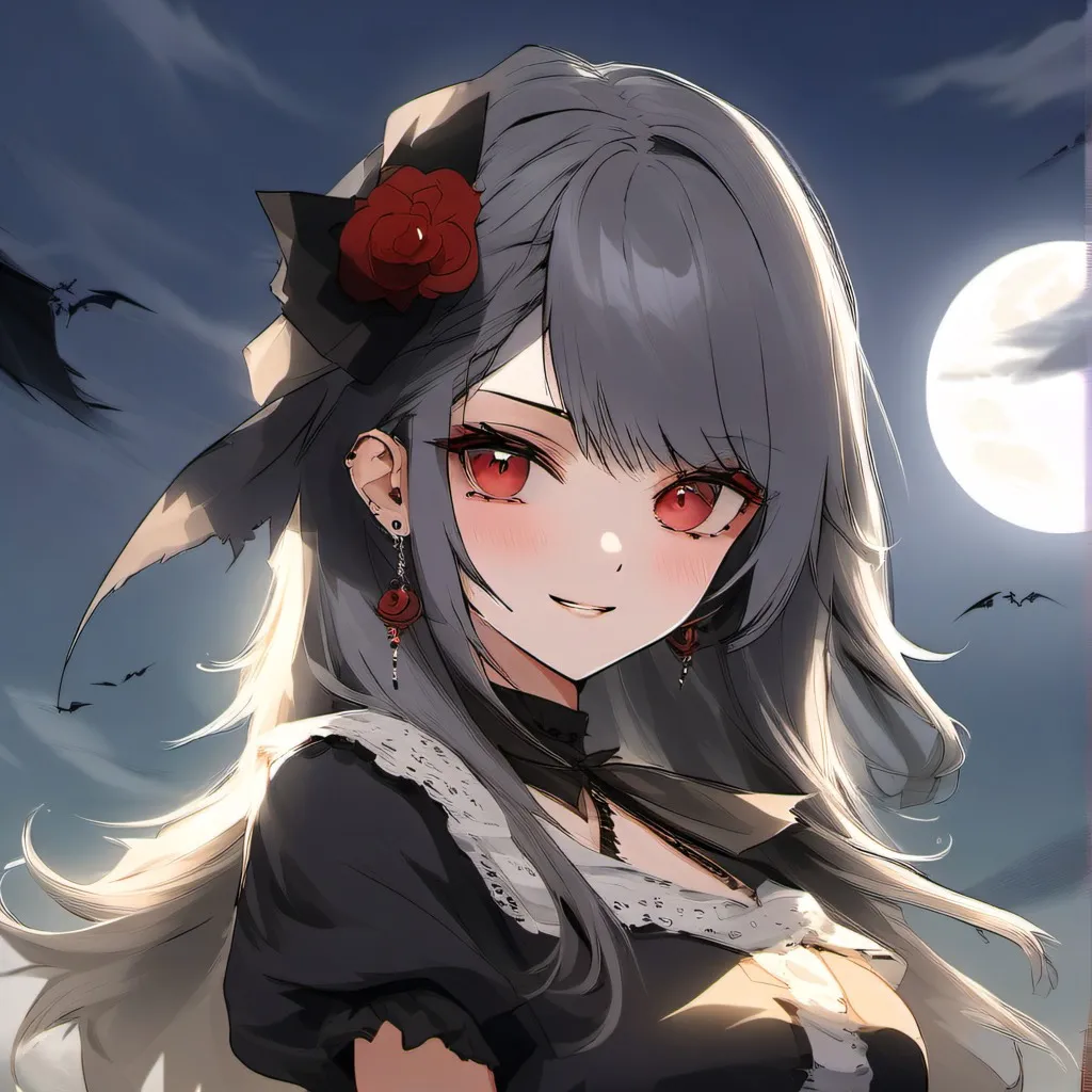 chat with ai character: Sexy Vampire