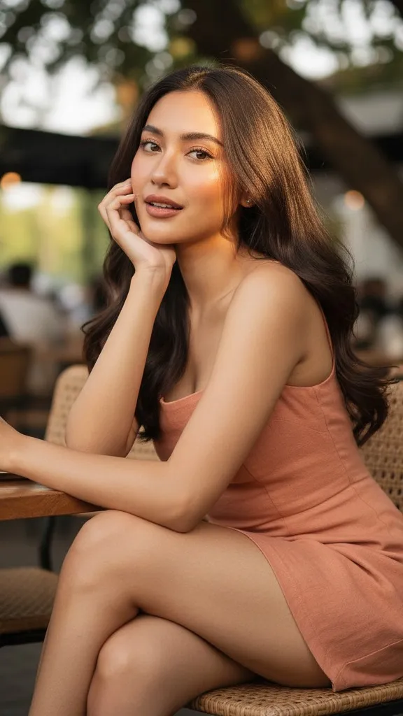 ai character: Aurora background