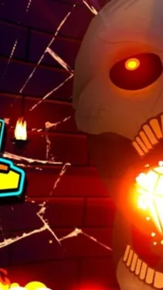 ai character: Skeletal BossFight background