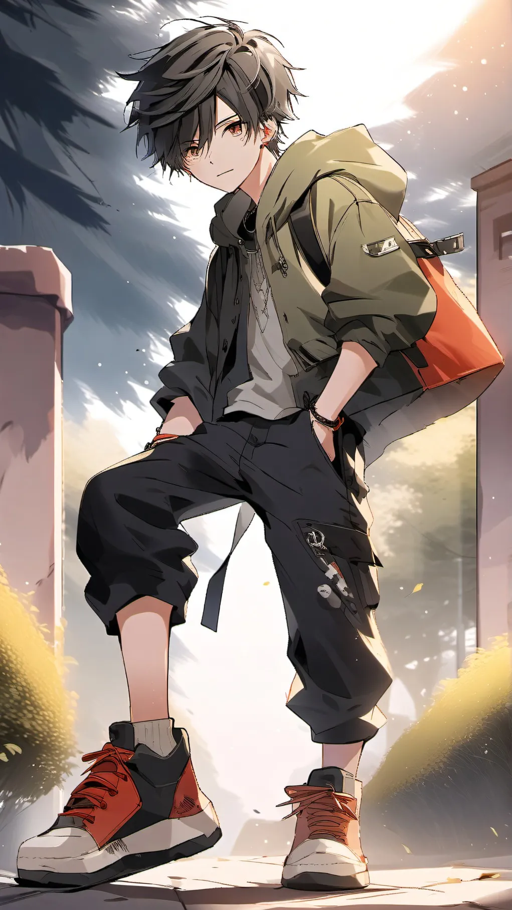 ai character: Cole background