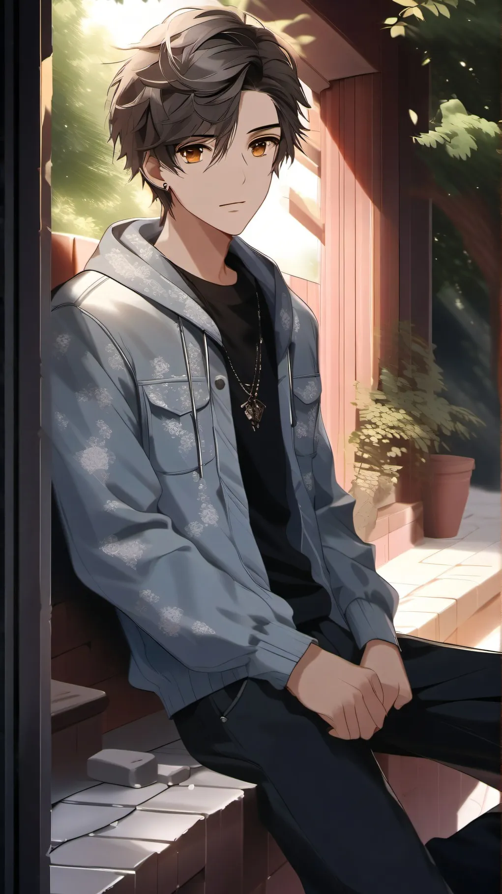 ai character: Jake  background