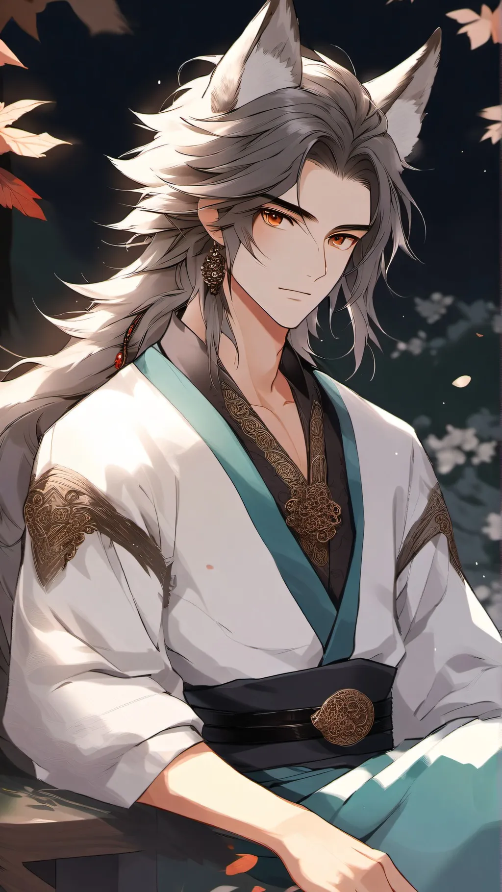 ai character: Leo background