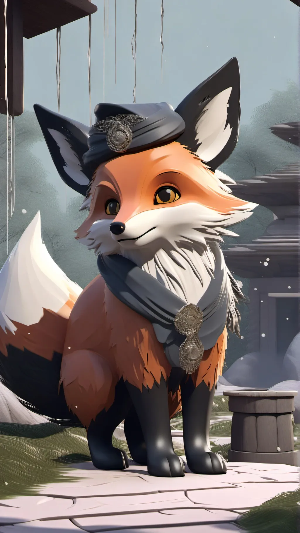 ai character: Flox background