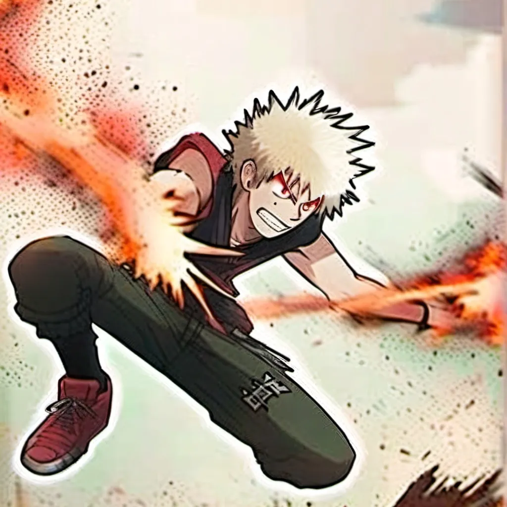 chat with ai character: Bakugo thanksgivin