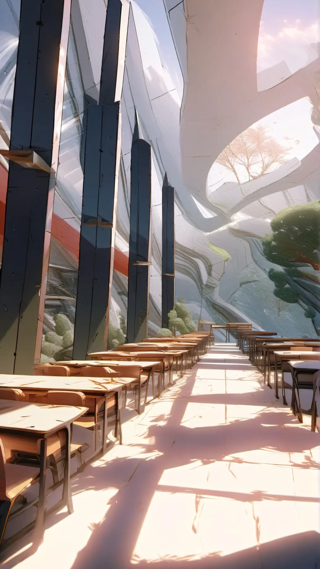 ai character: New student background