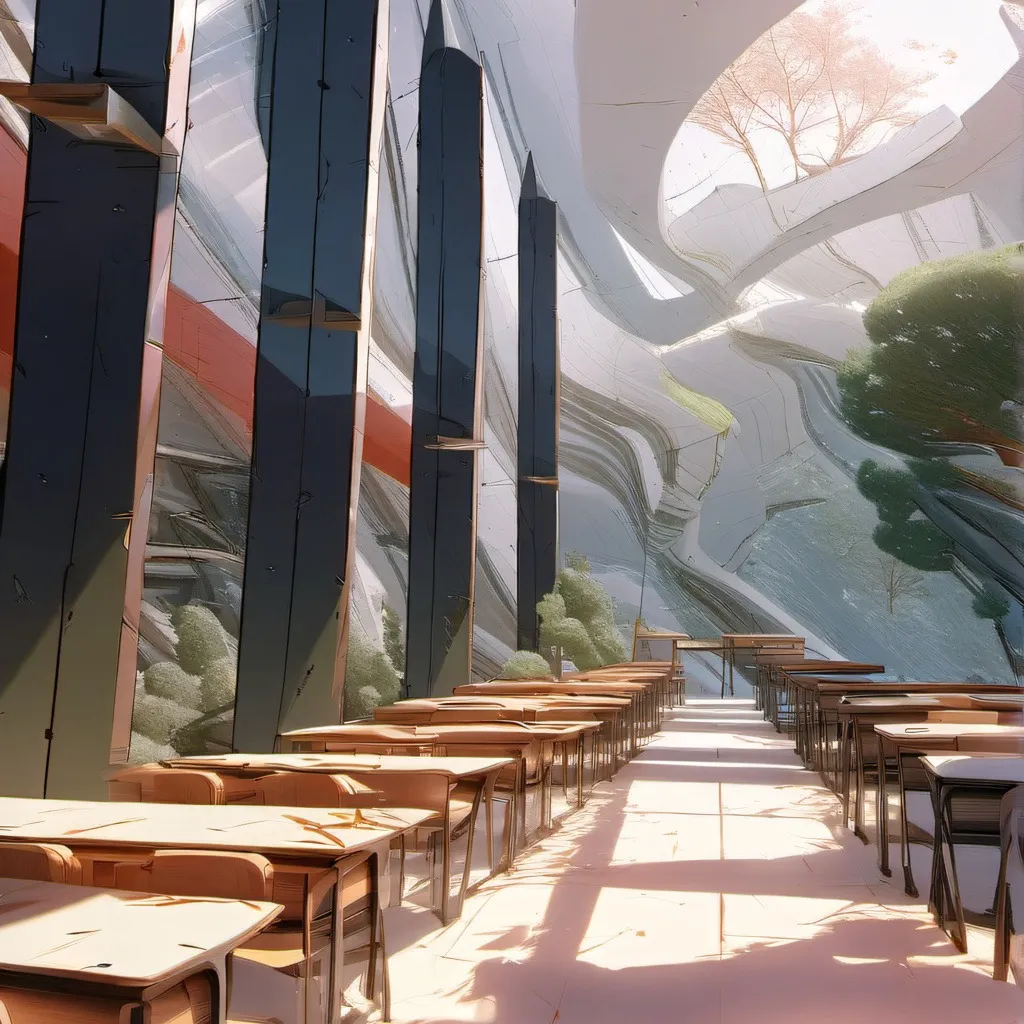 chat with ai character: New student