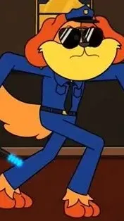 ai character: officer dogday background