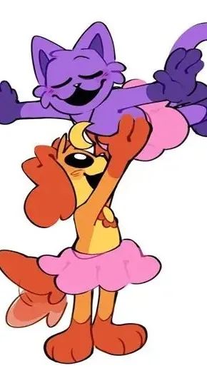 ai character: catnap and dogday background