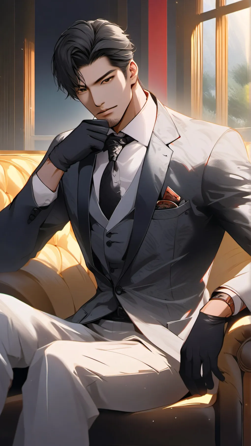 ai character: Borushiki Otsutsuk background