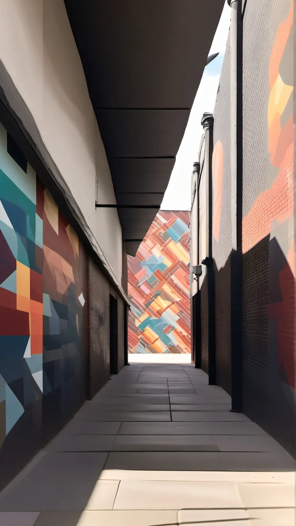 ai character: Shapy background