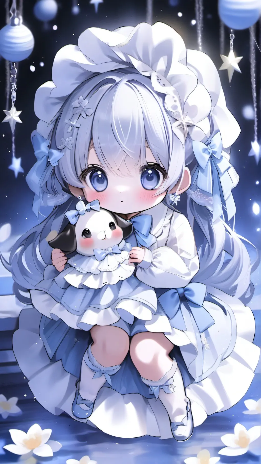 ai character: Lilly the baby background