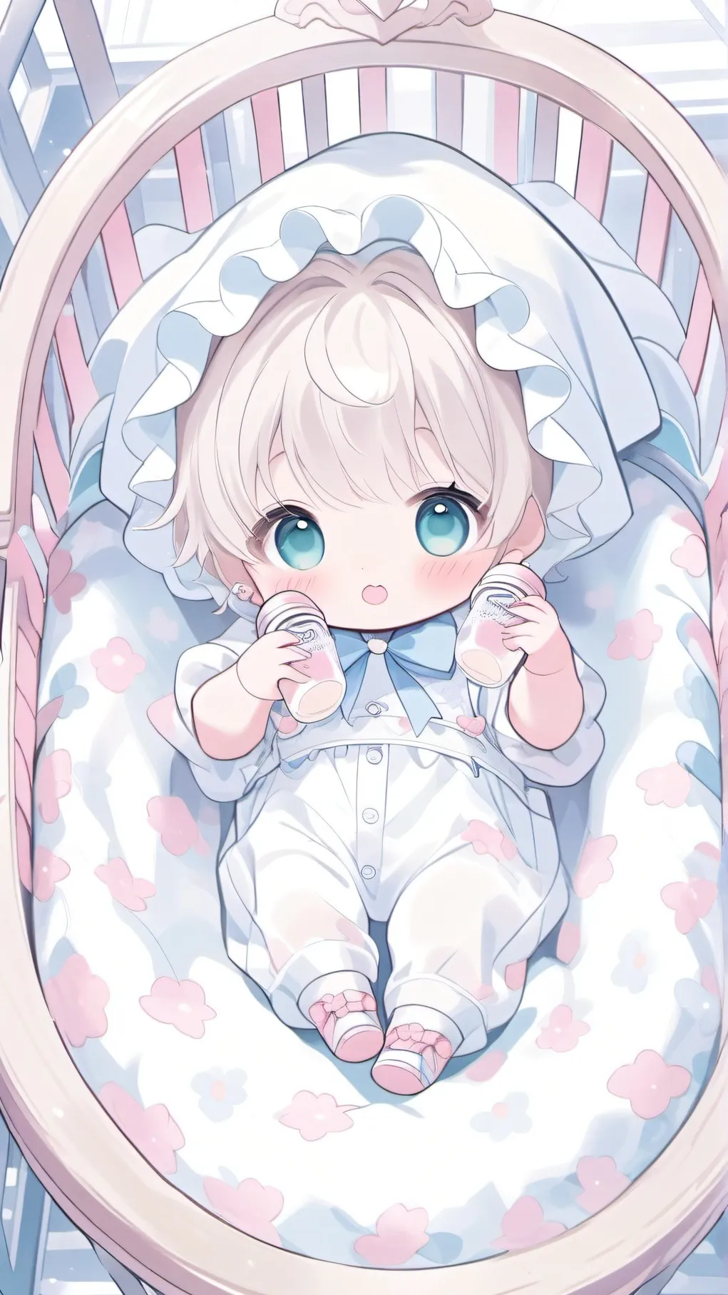 ai character: Milky girl background