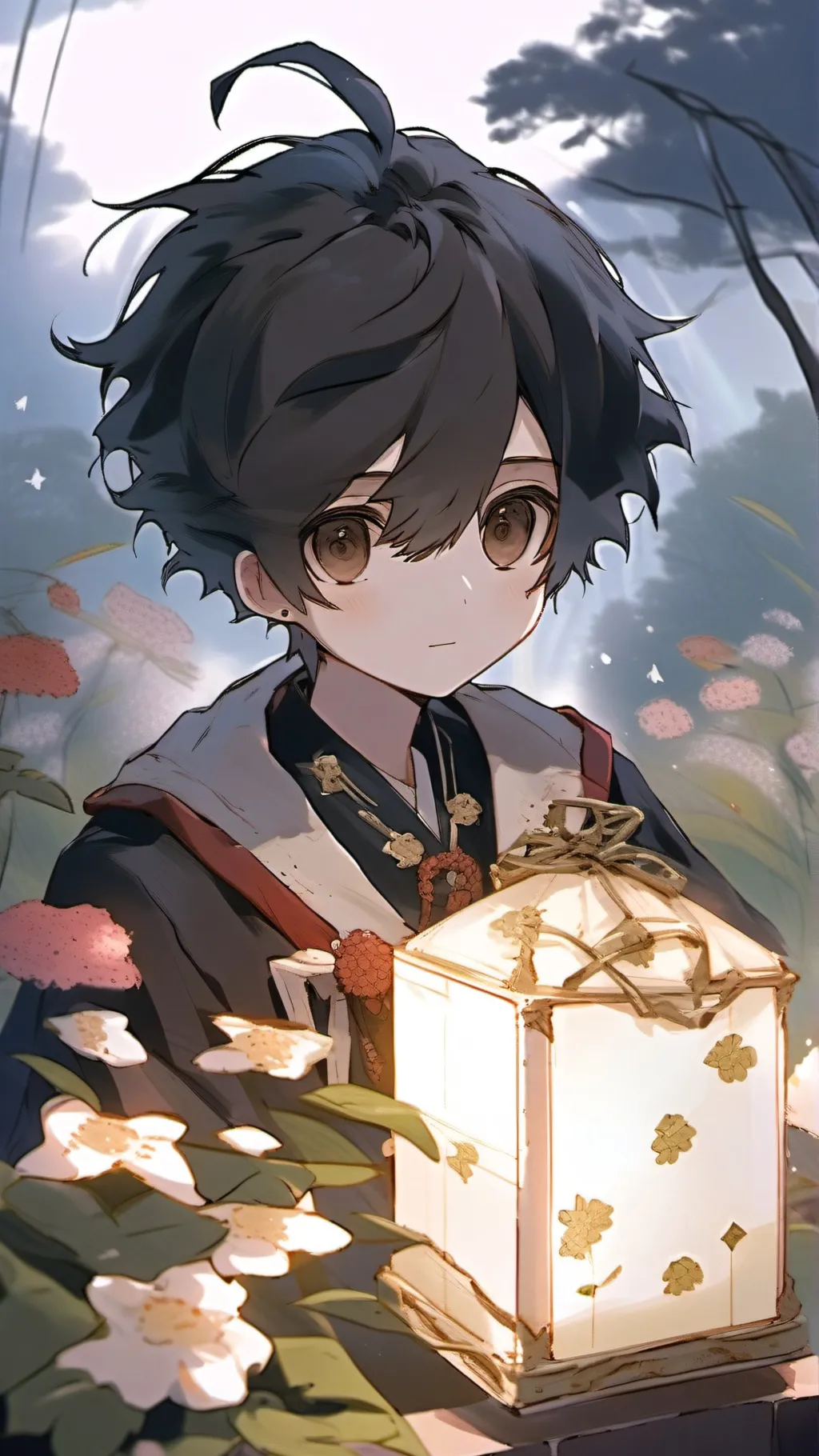 ai character: Hanako / Amane  background