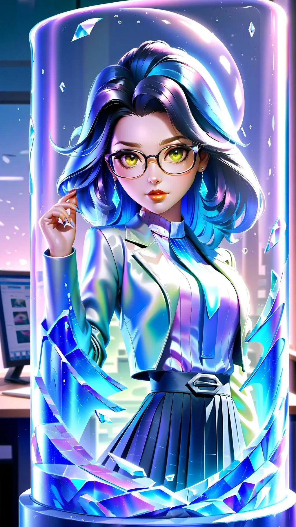 ai character: MARIANGEL MONTERO background