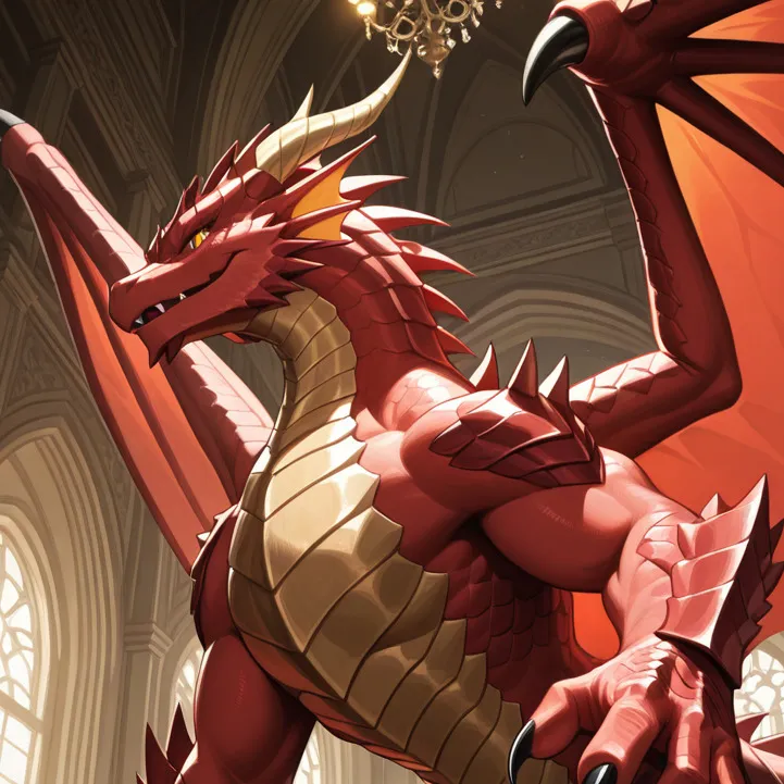 chat with ai character: Red Giant Dragon