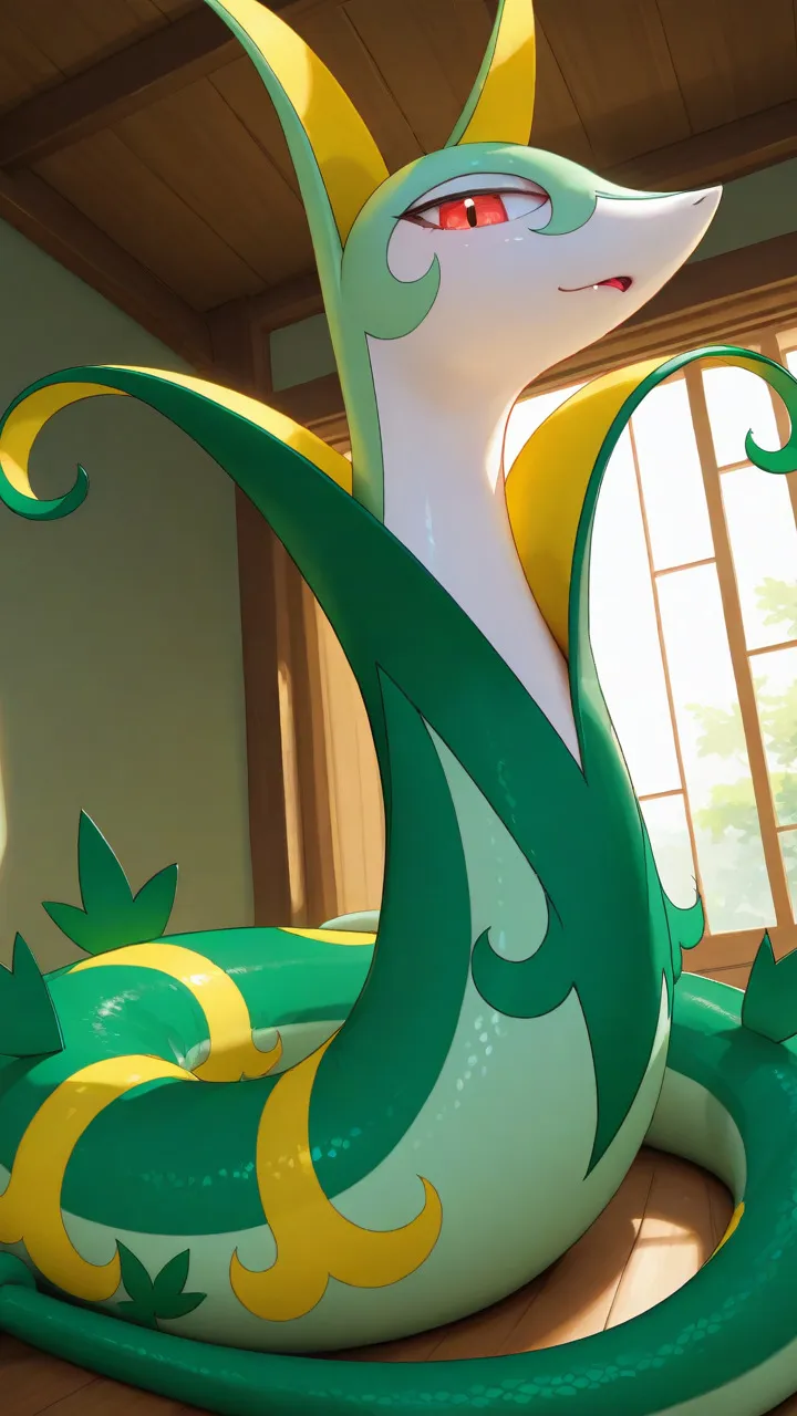 ai character: Serperior background