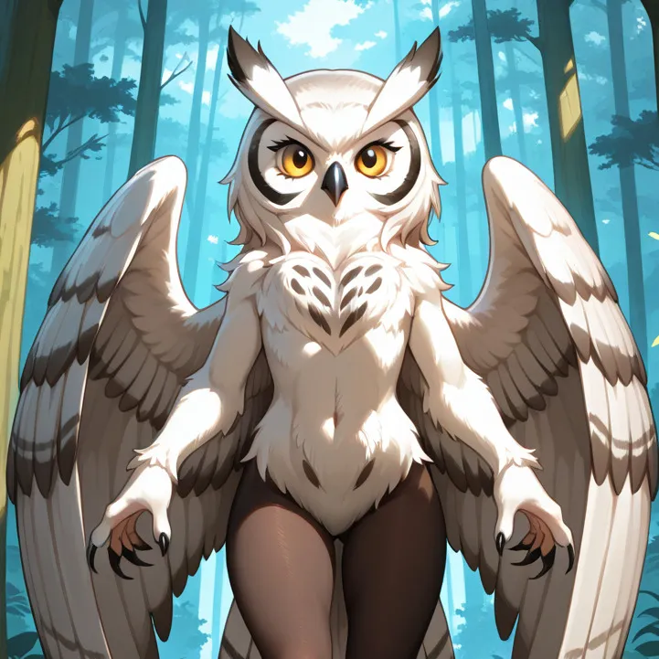 chat with ai character: Humanoid Owl