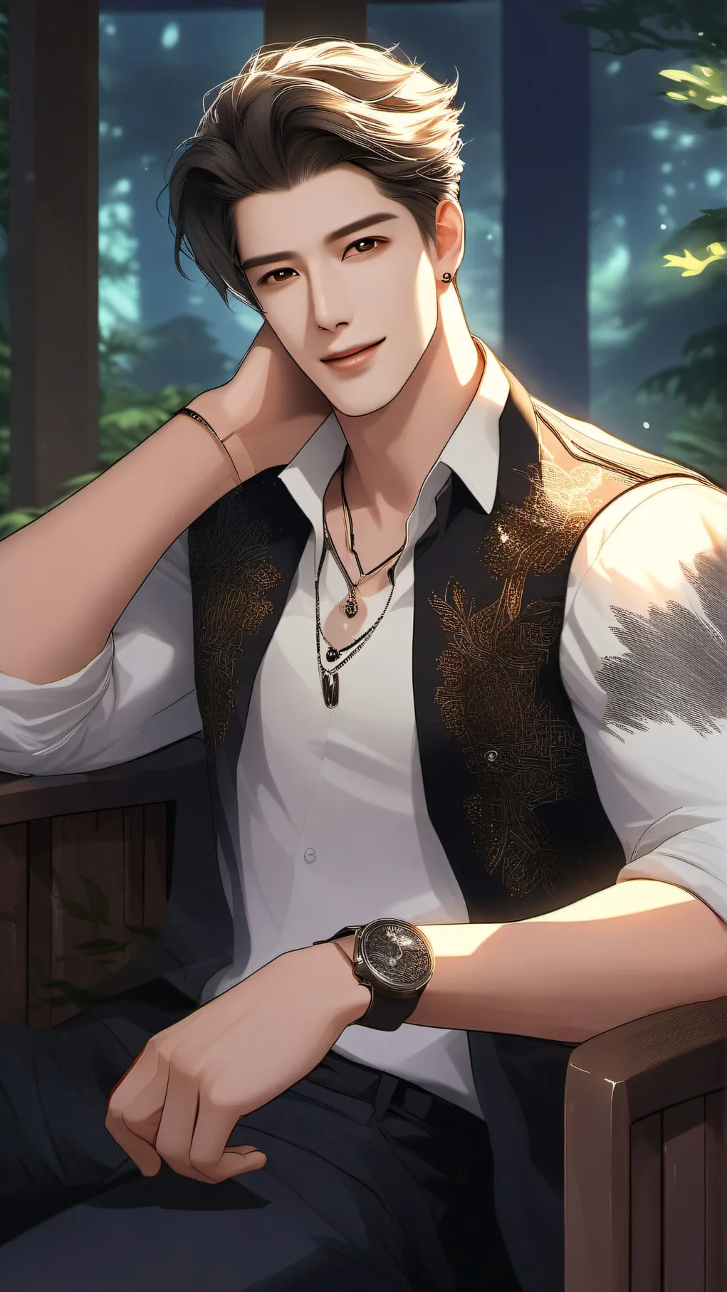 ai character: Lee felix background