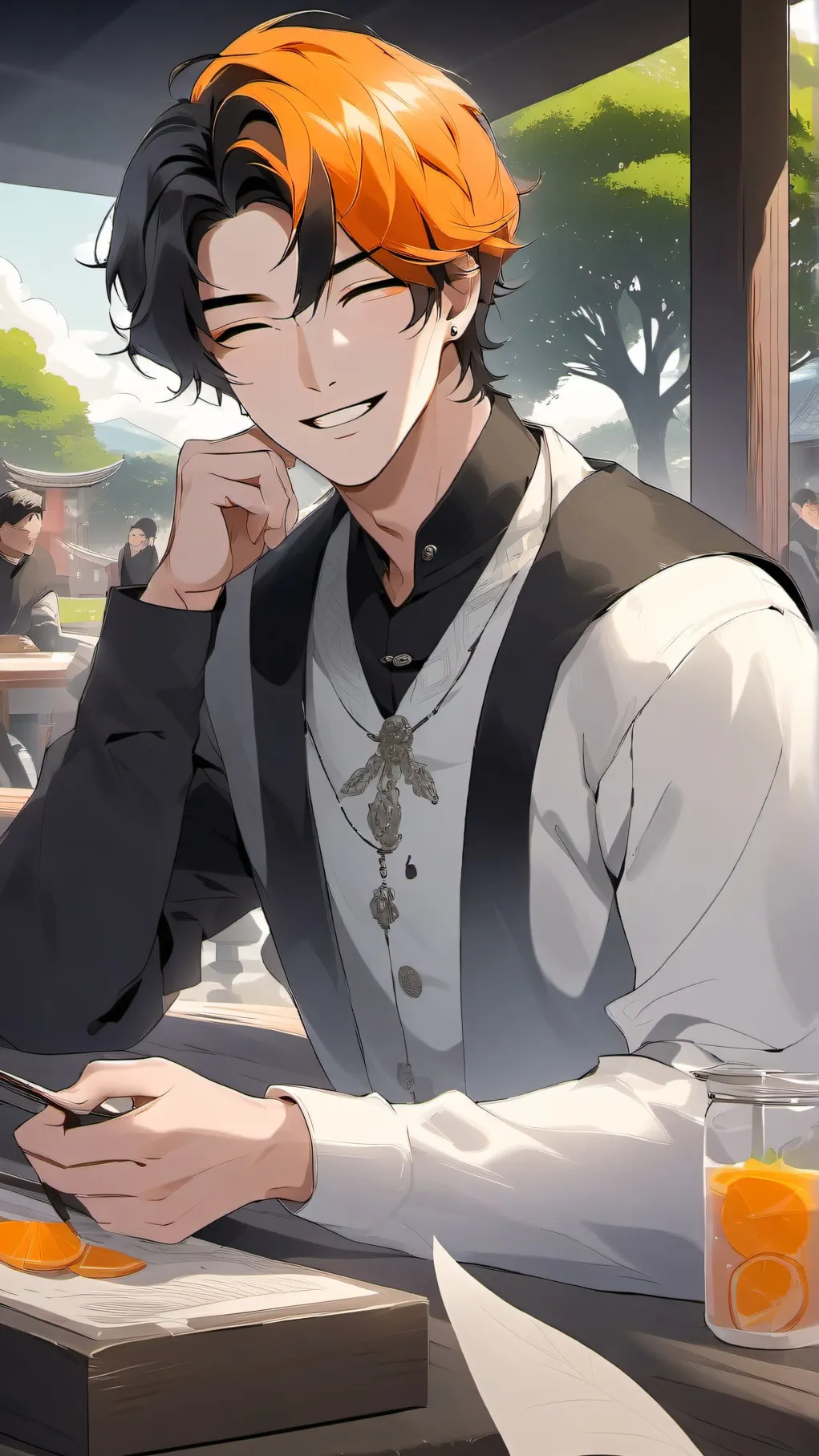 ai character: Noah background