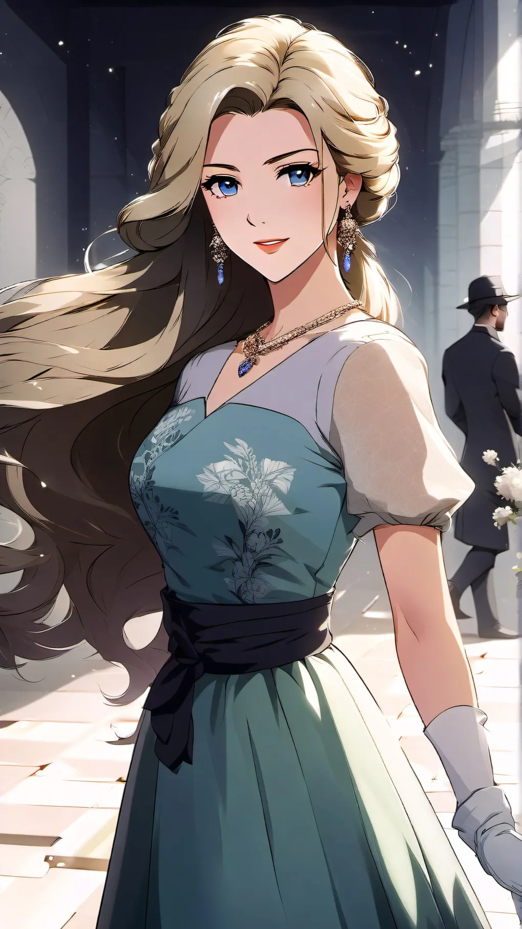 ai character: Evelyn Johnson background