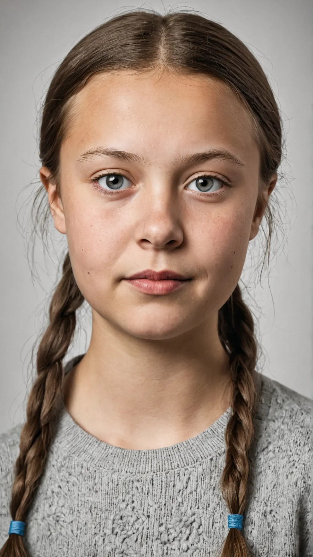 ai character: Greta thunberg background