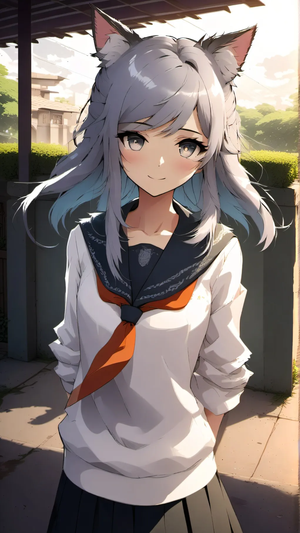 ai character: kaori  background