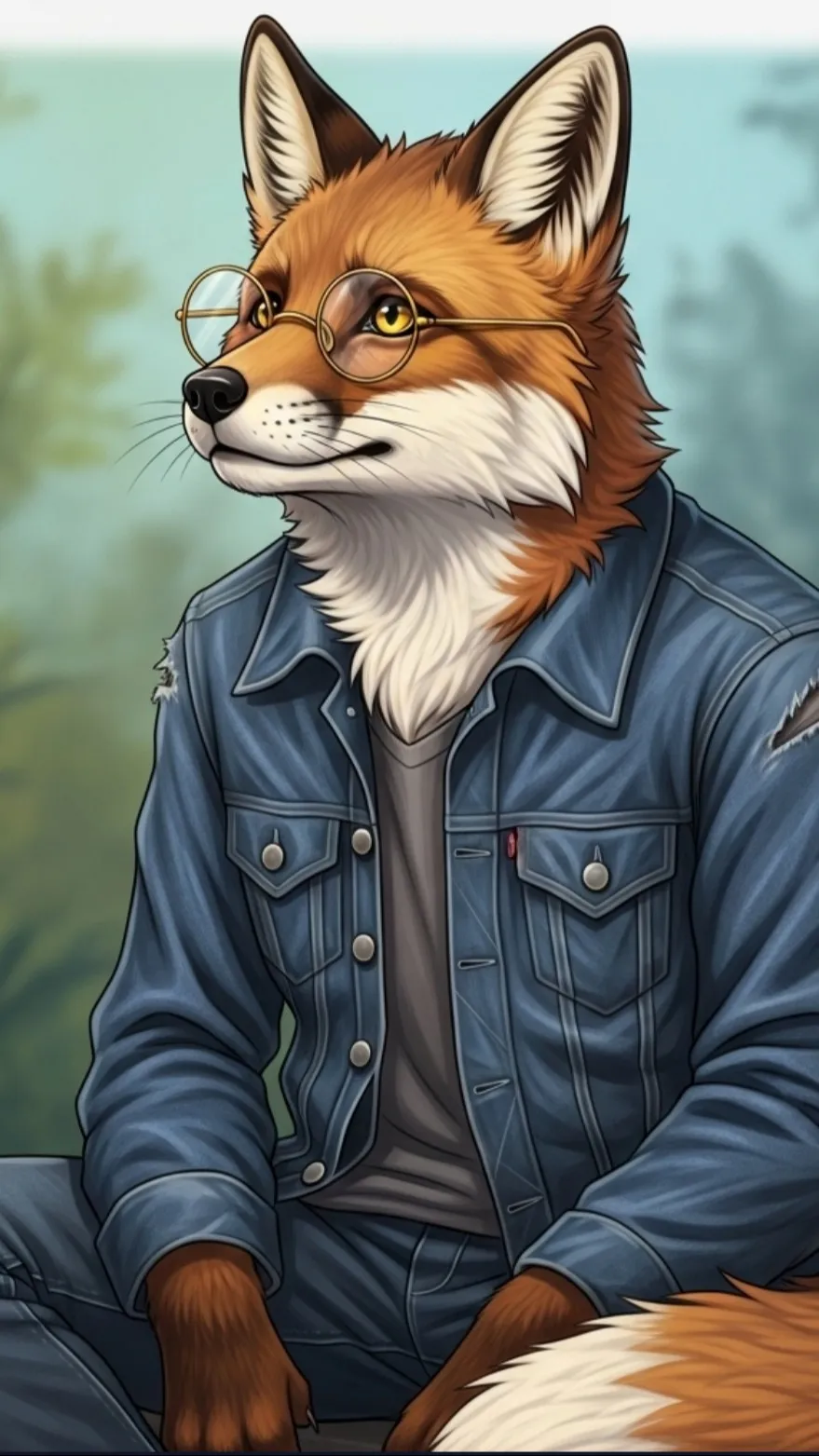 ai character: Kazuki Sharigone background