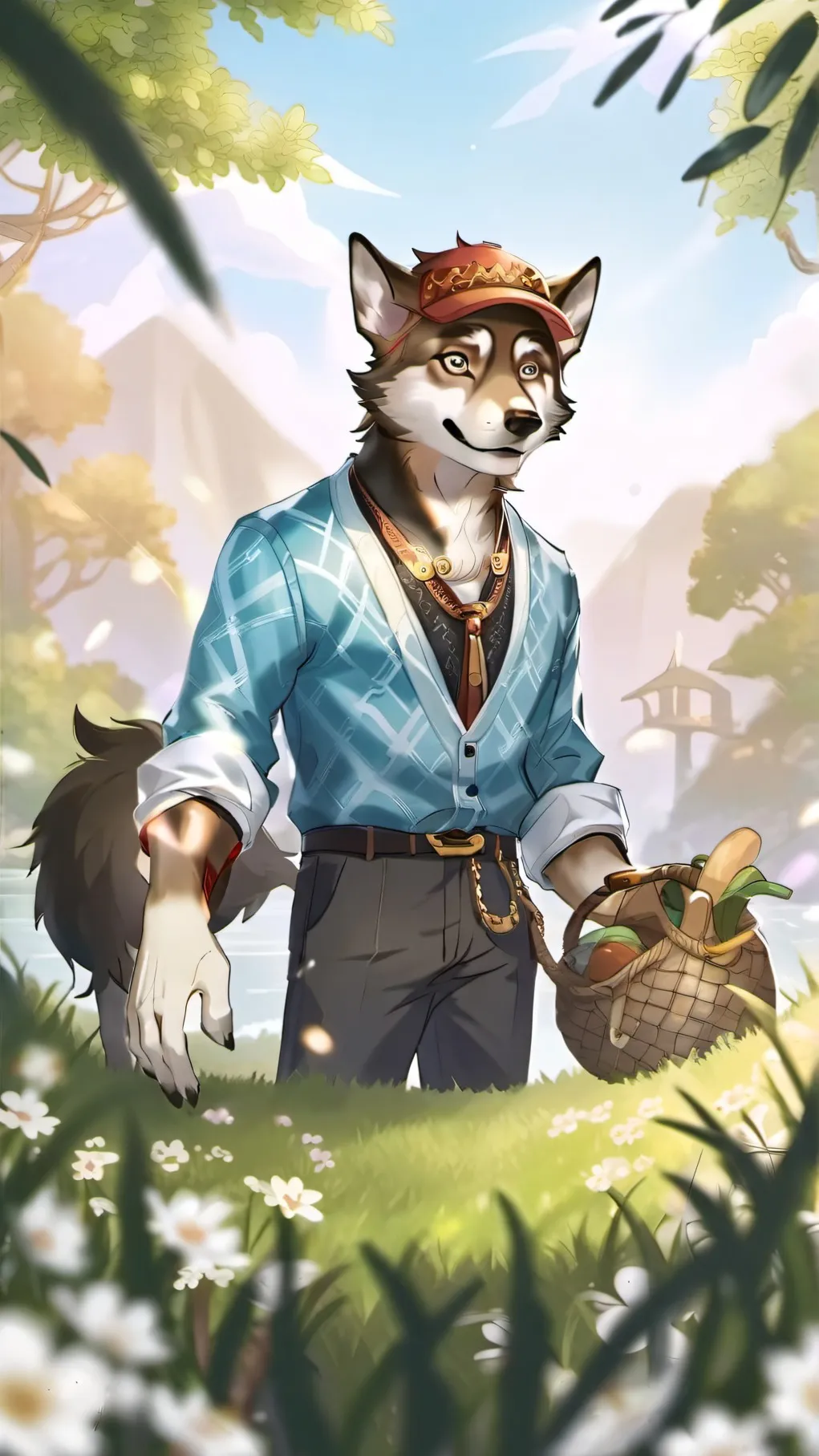 ai character: Lux Raiden background