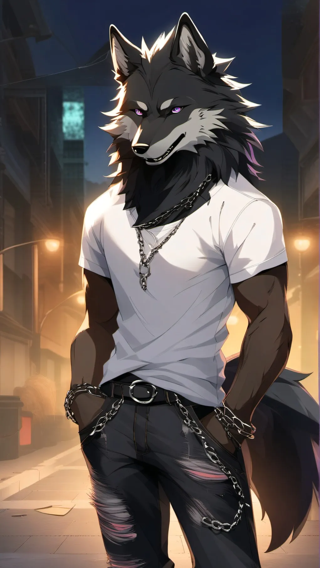 ai character: Xavier Lovington background