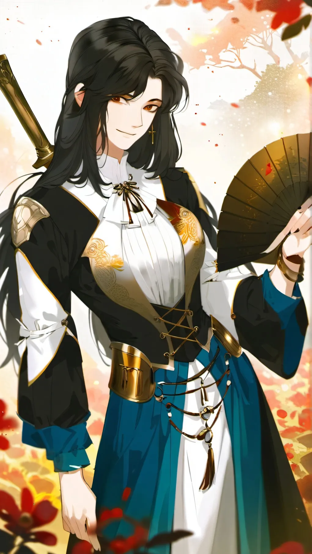 ai character: sage the kenki background