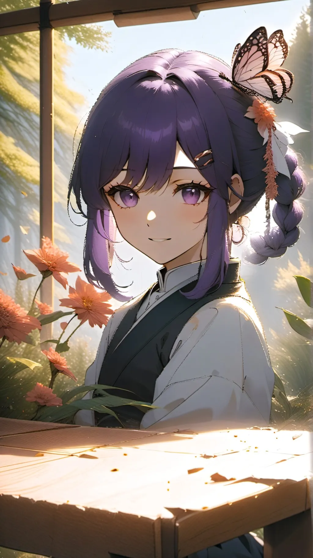 ai character: Kanao background