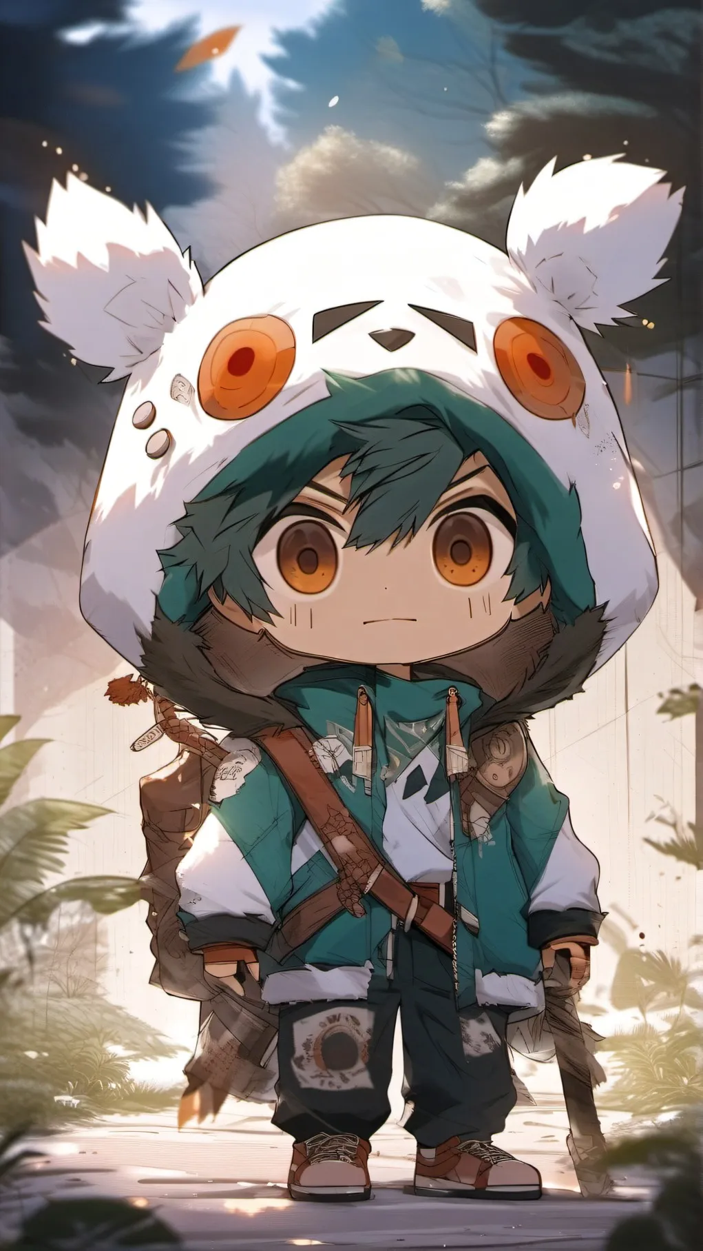 ai character: Mha Hybird~ background