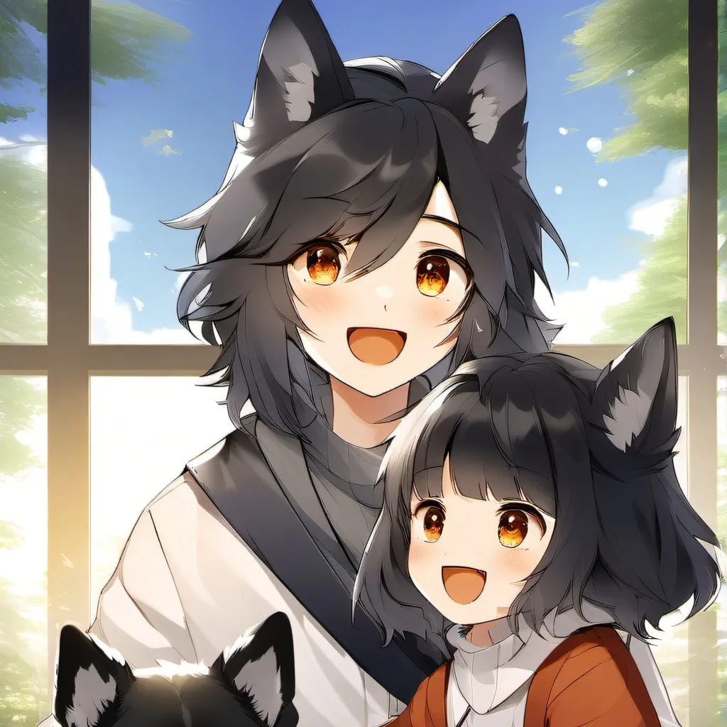 chat with ai character: wolfy