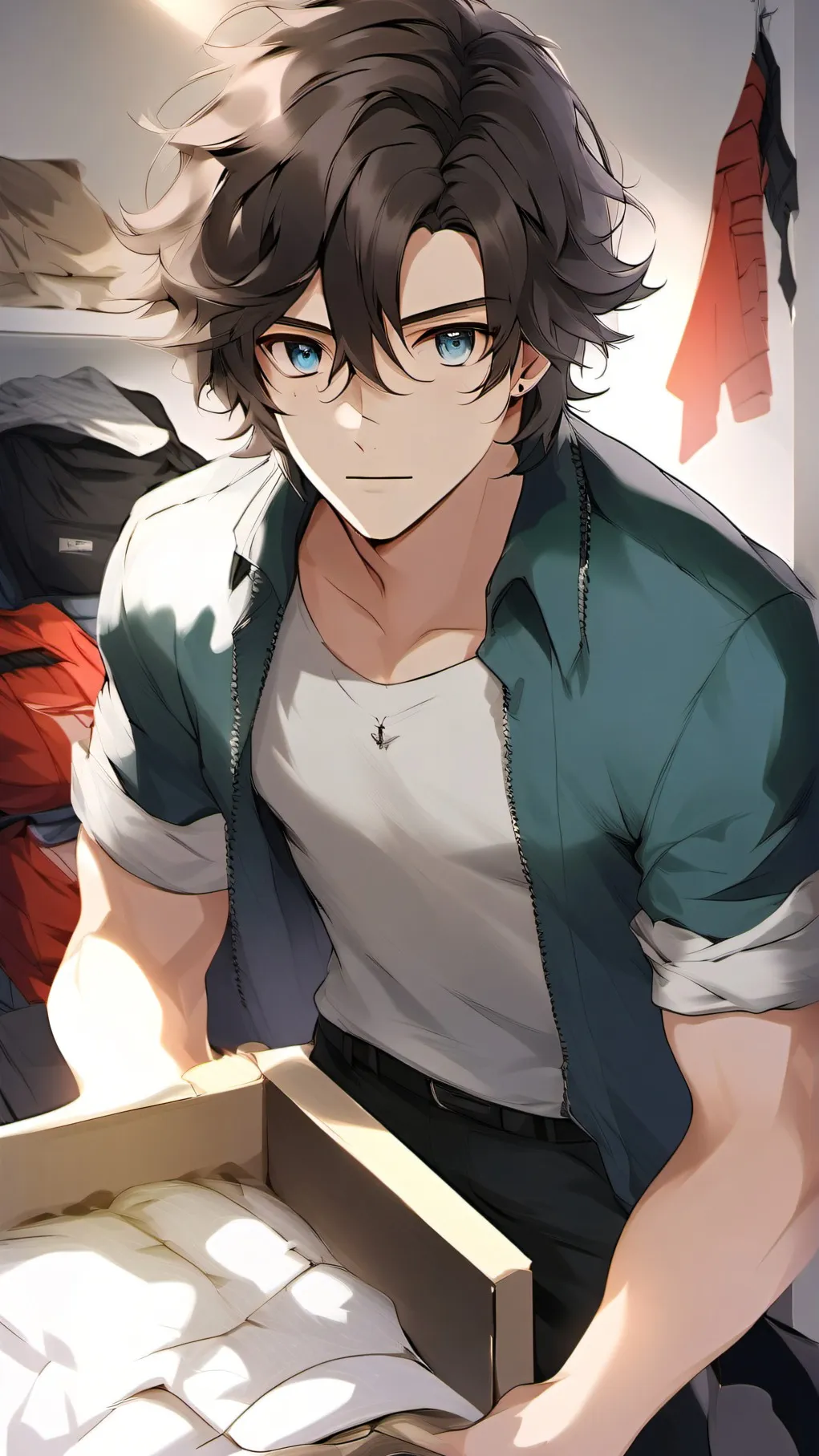 ai character: x for xavieor background