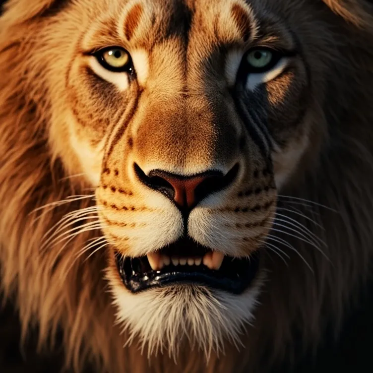 chat with ai character: Lion